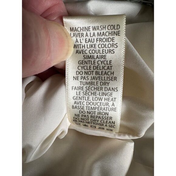 Max Studio London Womens Puffer Vest Size Small Green Black Pockets $188 - Picture 11 of 14